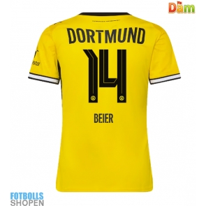 Billiga Borussia Dortmund Maximilian Beier #14 Hemmatröja Dam 2026-27 Kortärmad